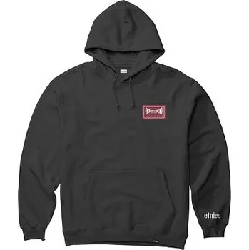 Pánská mikina Mikina Etnies INDEPENDENT LABEL HOODIE Black velikost M