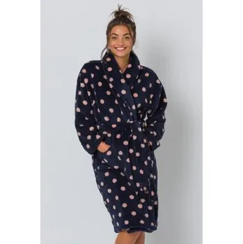 Dámská móda župan Animal SPOTTEY Dark Navy velikost 10