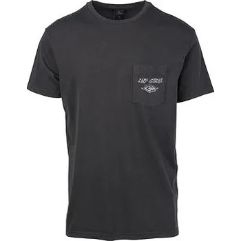 Pánské tričko Tričko Rip Curl SO AUTHENTIC SS TEE Anthracite velikost XXL