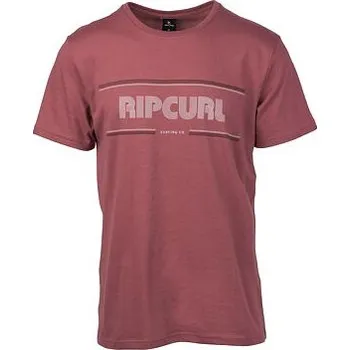 Tričko Rip Curl MAMA STROKES SS TEE Light Red velikost XS