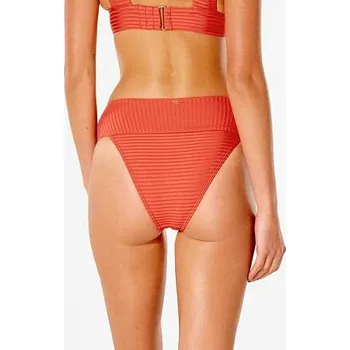 Dámské plavky Plavky Rip Curl PREMIUM SURF HIGH WAIST CHEEKY Red velikost L