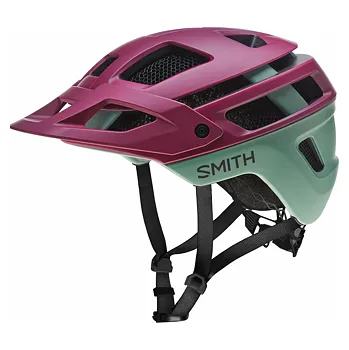 Cyklistická přilba Cyklistická helma Smith FOREFRONT 2MIPS Matte Merlot/Aloe velikost S