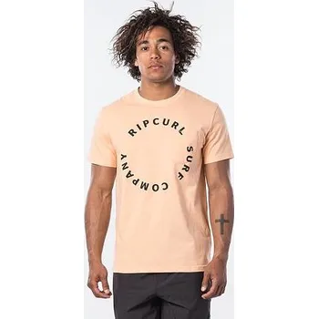 Pánské tričko Tričko Rip Curl WOOP LOOP S/S TEE Orange velikost XL