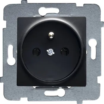 Elektrická zásuvka Elektrická Zásuvka nástěnná Polmark černá