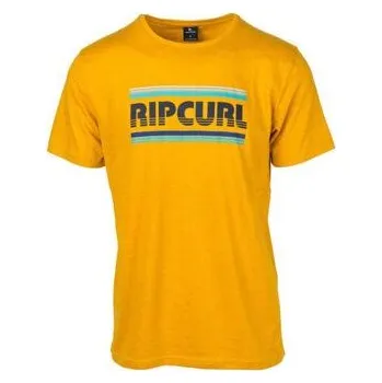 Pánské tričko Tričko Rip Curl ESSENTIAL BIGMAMA SS TEE Golden Yellow M velikost L