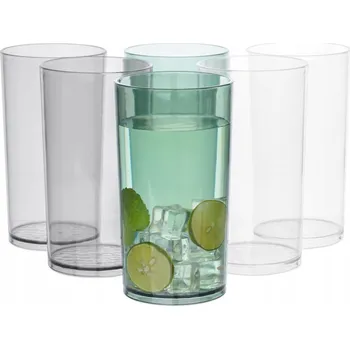 Sada 6 plastových opakovaně použitelných kelímků 710 ml ve třech barvách