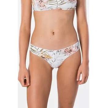 Dámské oblečení Plavky Rip Curl PLAYA BLANCA RUCHED CHKY White velikost S
