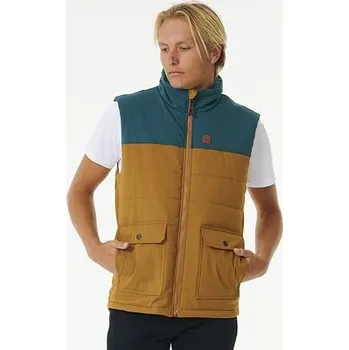 Pánská vesta Vesta Rip Curl ANTI SERIES RIDGE VEST Gold velikost L