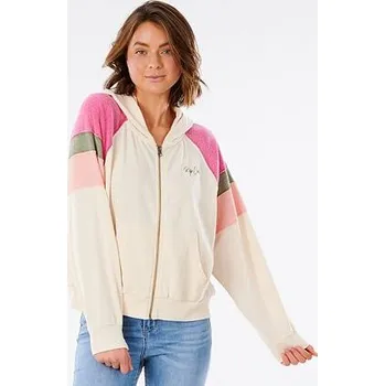 Pánská mikina Mikina Rip Curl SHORE SIDE HOODIE Off White velikost L