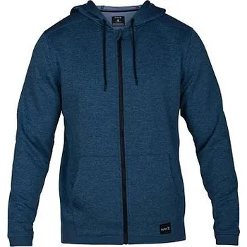Pánská móda Mikina Hurley DRI-FIT DISPERSE FULL ZIP Blue Force velikost L