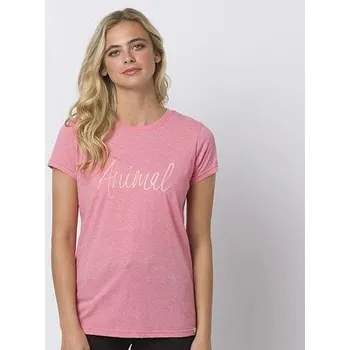 Tričko Animal REEL ME IN Strawberry Pink Marl velikost 12