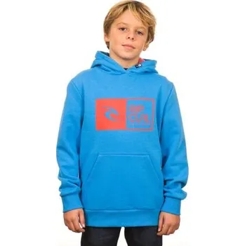 Chlapecká mikina Mikina Rip Curl AGGROLITE HOODED FLEECE Bleu Malibu velikost 12