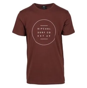 Pánské tričko Tričko Rip Curl ROUND UNDER SS TEE Andorra velikost XL