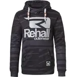 Mikina Rehall EDDY JR Slants Black velikost 152