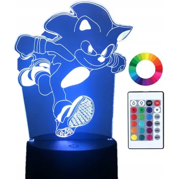 Lampička Plexido vícebarevná Noční lampa