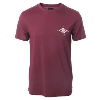 Tričko Rip Curl STOKE MERCHANTS ARTY TEE Twany Port velikost XXL