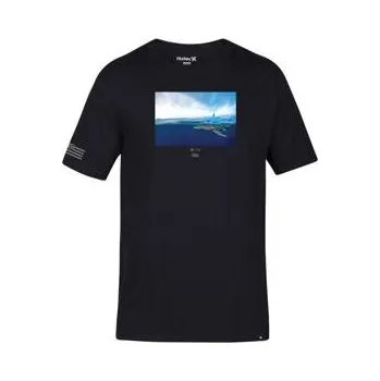 Tričko Hurley CLARK WEEK TEE SS Black velikost M