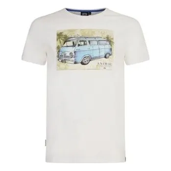 Pánské tričko Tričko Animal CAMPER White velikost M