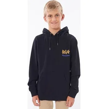 Chlapecká mikina Mikina Rip Curl SALAD SURFER HOOD -BOY Black velikost 8