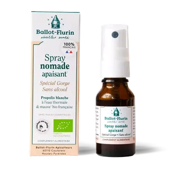 Ústní sprej Ballot-Flurin Zklidňující sprej do krku s propolisem bez alkoholu 15 ml