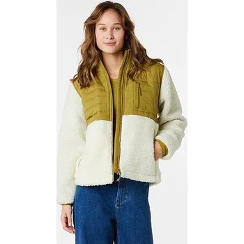 Pánská mikina Mikina Rip Curl ANTI-SERIES ANOETA FLEECE ZT Khaki velikost XS