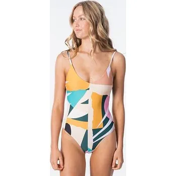 Dámské plavky Plavky Rip Curl INTO THE ABYSS CHKY 1 PC Multico velikost L