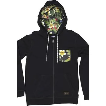 Pánská mikina Mikina Rip Curl BRASH SCENE HZ FLEECE Black velikost XL