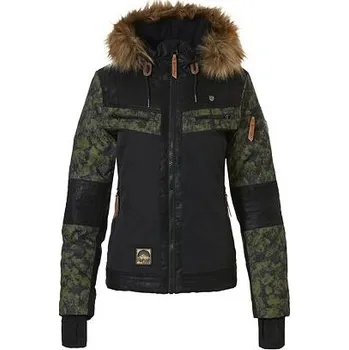 Pánská softshellová bunda Bunda Rehall HANNAH Cess Green Snake velikost XL