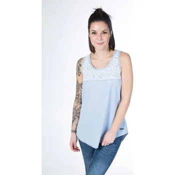 Tílko Alife and Kickin CARLA D Light Denim velikost 3XL