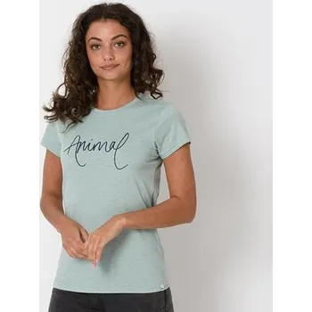 Pánské tričko Tričko Animal LOWGO Wasabi Green Marl velikost 12