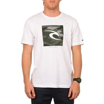 Pánské tričko Tričko Rip Curl SQUARED S/S TEE Optical White velikost XL