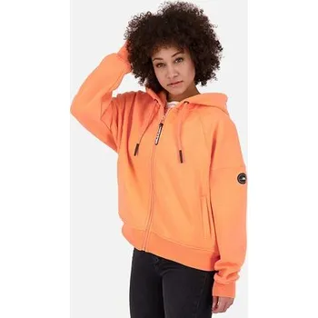 Dámská mikina Mikina Alife and Kickin JESSEAK A Tangerine Melange velikost M
