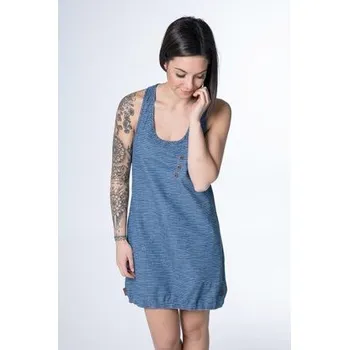 Dámské šaty šaty Alife and Kickin CAMERON A Dark Denim Stripes velikost S