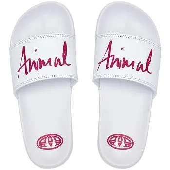 Dámské pantofle Pantofle Animal PINKIE White velikost 39.5