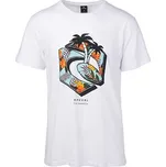 Tričko Rip Curl GANG PARADISE SS TEE Optical White velikost S