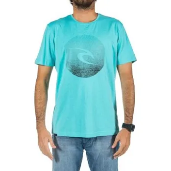 Pánské tričko Tričko Rip Curl ZINC S/S TEE Aqua Sea velikost S