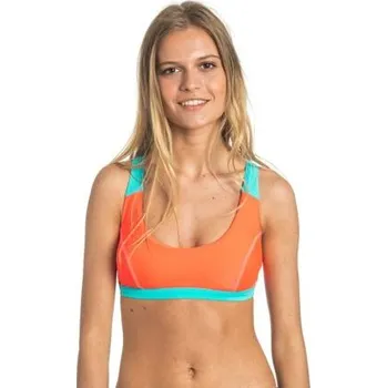 Spodní prádlo Rip Curl CRISS CROSS CROP Neon Orange velikost S