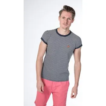 Tričko Alife and Kickin NIC A Marine Stripes velikost XXL