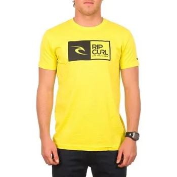 Pánské tričko Tričko Rip Curl RIPAWATU S/S TEE Sulphur Spring velikost M