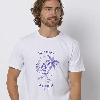 Pánské tričko Tričko Animal CHILL White velikost L