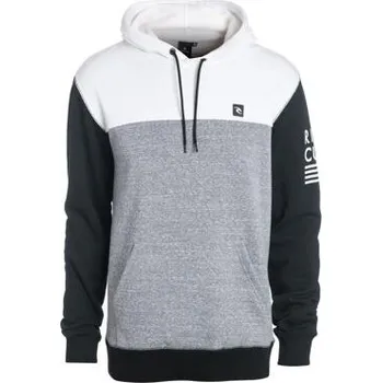 Pánská mikina Mikina Rip Curl BLOCKED HOODED Beton Marle velikost XXL