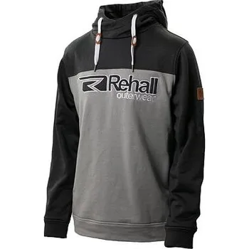 Pánská mikina Mikina Rehall BRAVE Grey Melange velikost M
