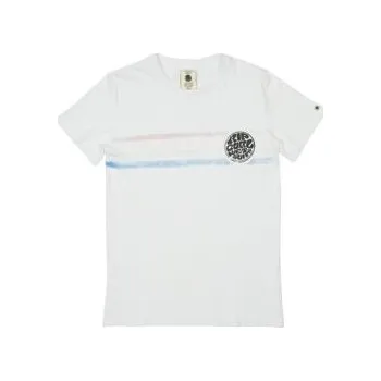 Tričko Rip Curl SUN DOG TEE Optical White velikost M