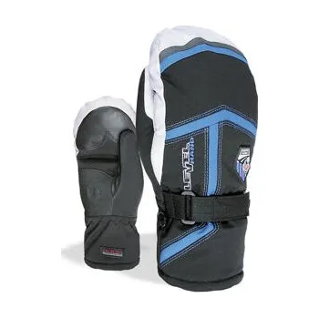 Rukavice Level HELI JR Mitt Black-White velikost 7