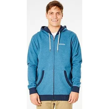 Pánská mikina Mikina Rip Curl CORE ZIP THROUGH Navy Marle velikost XXL