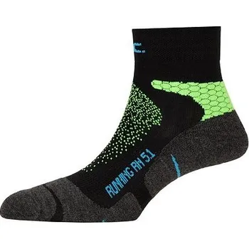 Dámské ponožky Ponožky PAC RN 5.1 RUNNING PRO SHORT Neon Green velikost 38-41