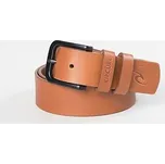Pásek Rip Curl CUT DOWN LEATHER BELT Tan velikost S/M