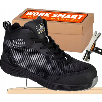 Pracovní obuv Boty Kotníková Bota Derwent S1P Černá Šedá 45 Kotníková Bota Compositelite Black/Grey