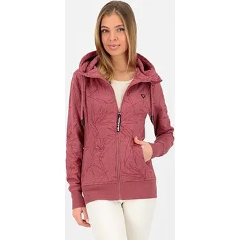 Dámské oblečení Mikina Alife and Kickin YASMINAK B Cranberry Juice Melange velikost XS