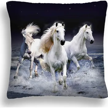 Polštář POLŠTÁŘ JASÍK KONĚ 28 CVALEM OCEAN NOC MOŘE